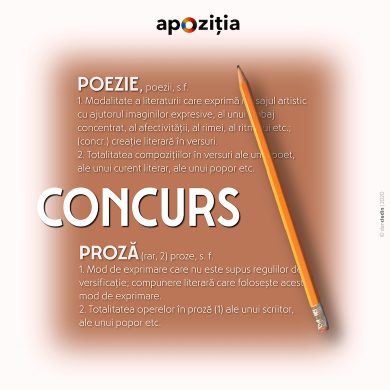 Concurs proza si poezie
