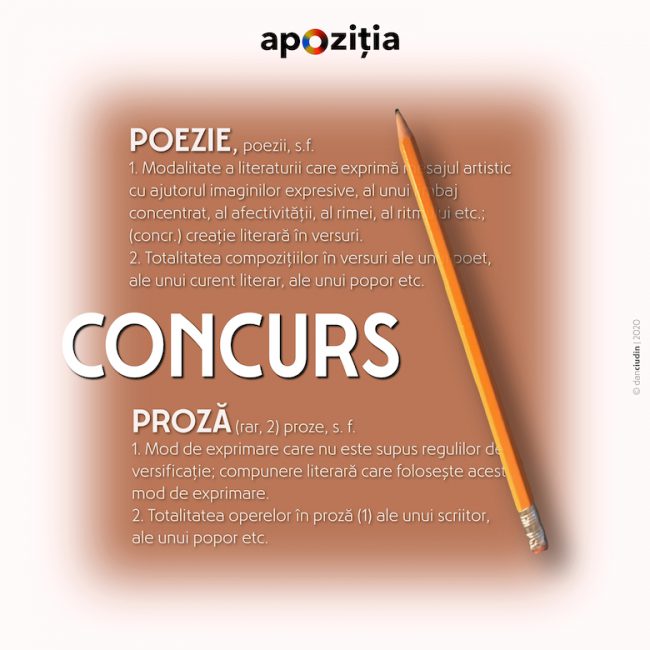 Concurs proza si poezie