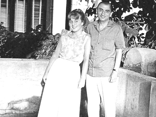 Monica şi Dinu Pillat, în 1967. Foto: Arhiva familiei Pillat