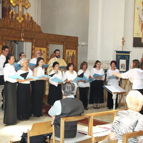 Intermezzo muzical cu corul parohial "Lumină lină"